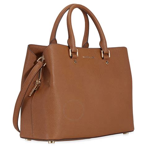 michael michael kors women's large savannah satchel|Savanah Large Saffiano Leather Satchel .